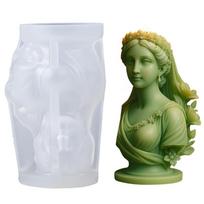 Floral Wreath Women Silicone Mould Professional Silicone Molds For Making Candle Soap Chocolate and Wedding Decoration 1