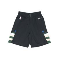 Men's Nike NBA Milwaukee Bucks Black Shorts AT9929-010 M gray