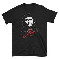 Che Guevara marškinėliai Ernesto Che Guevara T-shirt Revoliucija Unisex dizainas XXXL white