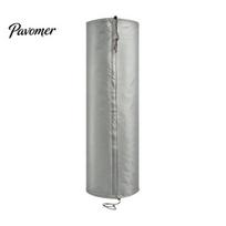 Fruit Tree Protection Wrap Palm Protector, Aluminum Foil Wrap, Trunk Guard with Bark Cover Drawstrings, Winter Insulation for Outdoor Garden S 1pc pilka