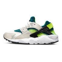 Nike Air Huarache Run White Volt Bright Spruce GS 654275-045 37.5 black