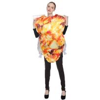Unisex Suaugusiųjų Juokingas Karnavalo Kostiumas Picos Mėsainio Apranga Cosplay Teminiam Renginiui Šventei beige
