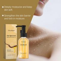 Exfoliating Body Bath Oil with Ebony Fragrance Dead Skin Remover Moisturizing Smoothing for Daily Shower Body Care one size beige