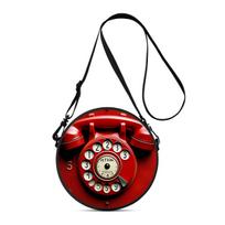 Senamadiško telefono atspaudo apvali peties rankinė, laisvalaikio pasiuntinio krepšys moteriai, geriausios dovanos, 2D plokščia, laisvalaikio, kasdienė, per petį nešiojama rankinė black