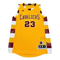 Adidas X NBA Collaboration LeBron Cavaliers Simple Comfortable Fashion Sleeveless Basketball Jersey Unisex jersey Yellow 7412A-3CR-K92581 M yellow