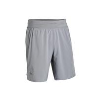 Under Armour Launch Solid Color Running Casual Sports Shorts Men shorts Gray 1376508-035 M gray