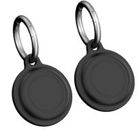 Case for Motorola Moto Tag Smart Tracker Soft Silicone Protective Cover Waterproof Protective Cover for Dog Collar Luggage Keys black