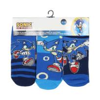 Sonic vaikiškos kojiniės 3 poros, mėlynos