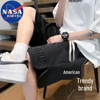 NASA MARVEL Men's Cooling Loose-Fit Knee-Length Running Shorts 2XL
