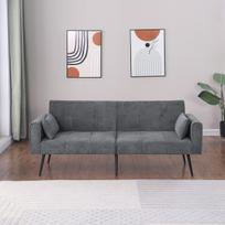 Išskleidžiama sofa-lova, reguliuojama atlošo padėtis, medinis karkasas, 1 vnt