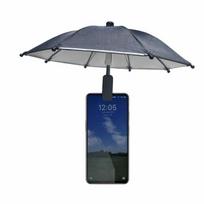 Telefono laikiklis Telefono laikiklis skėčiui nuo saulės, mažas spaustukas, 1 vnt.