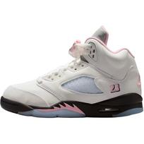 Jordan Air Jordan 5 Low top Children's Basketball Shoes Pink Unisex HQ7980-102 36 white
