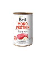 Brit Mono Protein su jautiena ir ryžiais, 6x400 g