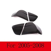 For BMW 3 Series E90 2005-2012 ABS Car Rear Tail Light Decor Cover Taillight Lamp Trim Garnish Lamp Hoods Decoration Accessories gray