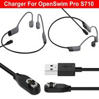 USB Magnetic Charging Cable  Replacement Charging Cable Charger Cord Fast Charging Cable for SHOKZ OpenSwim Pro S710 Headphones China Mainland gray