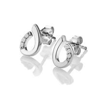 Hot Diamonds Elegantiški sidabriniai auskarai su deimantais Much Loved DE729 sHD1626