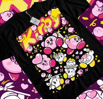 Kirby Marškinėliai Kirby Nintendo Retro Žaidimai Japonija T marškinėliai Anime Marškinėliai Visų Dydžių XXL yellow
