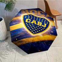 Boca Juniors Crest  Umbrella - Automatic Open/Close, Compact 8-Rib Lightweight Umbrella Essential for outdoorPicnic Accessory Fan Gifts