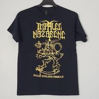 IMPALED NAZARENE Suomi Finland Perkele M MEDIUM T-Shirt Black Mens Band Picture Unisex T-Shirt M black