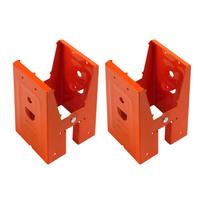 Sawhorse Workbench Bracket, Portable Folding Sawhorse Clamp Support Table for Woodworking One Size red