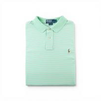 Second life - Men's Green Short-sleeved Polo Shirt - Good condition L