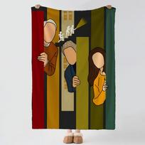 Tik murdiniai pastate Mesti minkštą šiltą flanelinį pledą Daugiafunkcis pledas lovai, sofai, biurui, oro kondicionieriaus miegui 75x100cm (30x40inch) black