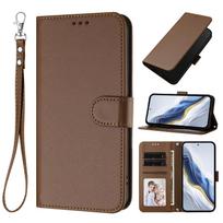 For Xiaomi Redmi 15C 4G 5G 2025 Case Magnetic Flip Wallet Leather Book Lanyard Case Funda Redmi 15C Coque Card Slots Cover Redmi 15 4G (169.5) gray