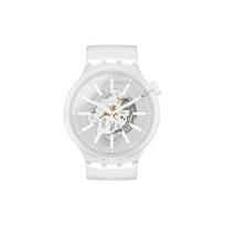 SWATCH Women's 47mm White Watch SO27E106 SO27E106 White Dial white