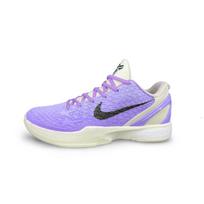 Nike Zoom Kobe 6 Protro Abrasion Resistant Breathable Low top Basketball Shoes Unisex Purple FQ3546-100(Team258-) 41 purple