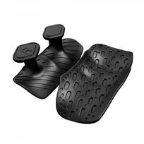 Silicone Gym Grip Pads for Workout Hand Protection Non-Slip Durable Fitness Gloves for Weightlifting Crossfit and Exercise Training One Size juoda