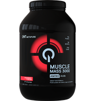 QNT 3000 Muscle Mass Gainer, Strawberry, 1300 g