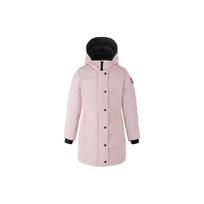 Canada Goose jaunimo Juniper parkas Vaikams viršutinis drabužis Rožinis 4559Y-1552 L white