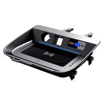 Precise Car For Qi Wireless Charger Fast Charging Phone Holder Pad For Toyota Rav4 2020 2021 Car Modification Interior juoda