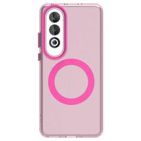 Magsafe matinis telefono dėklas OnePlus Nord CE4 Magnetinis belaidis įkrovimas OnePlus Nord CE4 Lite Apsaugantis nuo smūgių galinis dangtelis Pc + tpu&OnePlus Nord CE4 raudona