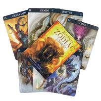 Barbieri Zodiac Oracle Cards Divination Tarot Board Game Deck Fortune Telling Family Party Guide Versions Edition Card yellow