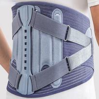 Juosmens ir strėnų atraminis diržas radikulitui, išvaržai, skoliozei, skausmo malšinimui, reguliuojami dirželiai, nugaros įtvaras M-waistline 65-75cm gray