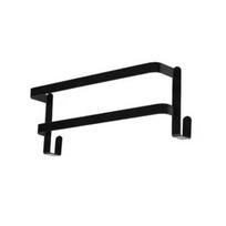 Towel Rack Cabinet Door Hanging Rod Strong Load-bearing 2 Layers Design Easy Installation Bathroom Door Towel Hanger juoda