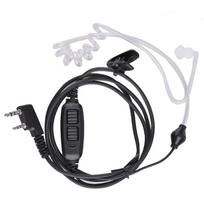 Discreet Transparent Tube Earphone For Secure Anti Noise Communication With Ergonomic Fit Ideal For Field Personnel 1