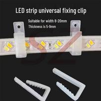 LED Strip Light Plastic Clip & Fixing Clamp for 3014/3528/5050 Models Screw [3*12mm]