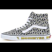 Sk8 Mooneyes x Sk8 Vans-Hi 'True White Yellow' VN0A7Q5N6M5 37 gray