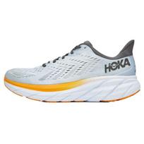 HOKA ONE ONE Clifton 8 Blue Fog Orange 1119393-BFPA 44.5 white