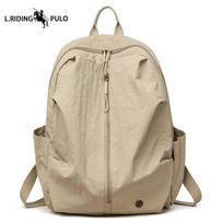 Itin lengvas vandeniui atsparus nailoninis kuprinė moterims, lauko kelionėms, alpinizmui, didelės talpos kuprinė vyrams, maža kelioninė kuprinė 28*18*39cm chaki