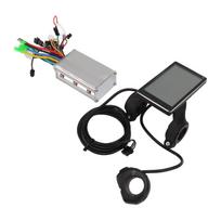 24 36 48V 350W Motor Brushless Controller Kit with M5LCD Display Panel for Electric Bicycle gray
