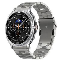 ONETitanium Strap for Samsung Galaxy Watch Ultra 2025 47mm/8 Classic 46mm Metal Bracelet for Galaxy Watch 8 44mm 40mm Original BandMN Galaxy Watch 8 44mm sidabras