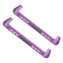 Figure Skating Blade Cover Wear Resist Ice Skate Blade Protective Cover Heavy-Duty PVC Protectors for Hockey & Figure Skates violetinė