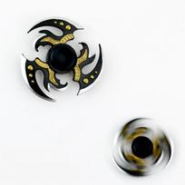 Zinc Alloy Fidget Spinner Anime Peripherals Metal Hand Spinner Latest Fidget Playthings Office Adult Stress Relief Toy Creative Gifts black