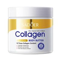 Collagen Body Butter 200g (Anti-Aging Moisturizing Moisturizing Body Lotion Skin Care Products) 200g yellow