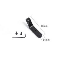 Garmin Varia-RCT715 Galinis žibintas su radaru, tvirtinamas prie sėdynės atramos su GoPro adapteriu black