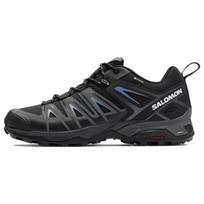 Salomon X Ultra Pioneer Gtx Round Toe Lace-Up Waterproof Breathable Low-Top Outdoor Functional Shoes Men shoes Black L47170100 44 black