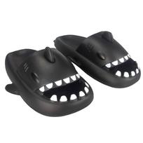 Women's and Men's Foam Flip-Flops Very Light Shark Black 46/47 black